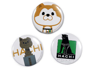 SHIBUYA♡HACHIカンバッジ